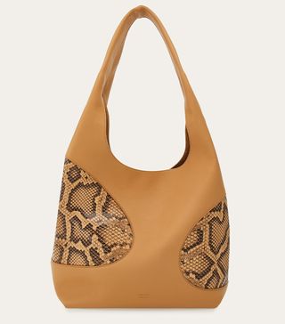 Ferragamo + Hobo Bag With Cutout Detailing