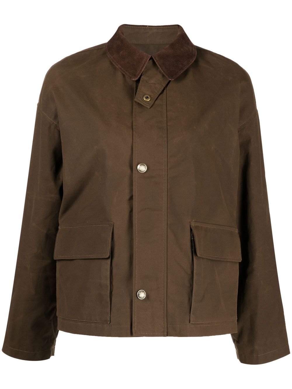 Rachel Stevens Wore a Waxed Jacket on a Cold Winter Walk Who What Wear