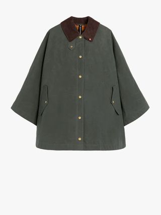Mackintosh + Cora Green Waxed Cotton Field Coat