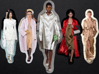 The Luxurious Satin Coat Trend That Will Define 2024 | Who What Wear