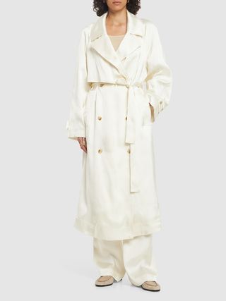 Loulou Studio + Lonna Double Breast Trench Coat