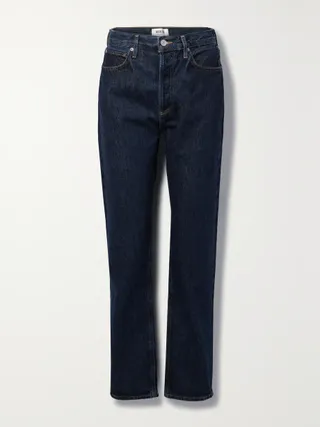 Agolde + + Net Sustain '90s Pinch Waist Long High-Rise Straight-Leg Organic Jeans