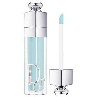 Dior + Dior Addict Lip Maximizer Plumping Gloss in 065 Icy Blue