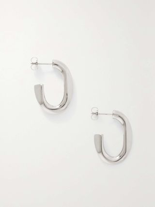 Isabel Marant + Your Life Silver-Tone Hoop Earrings