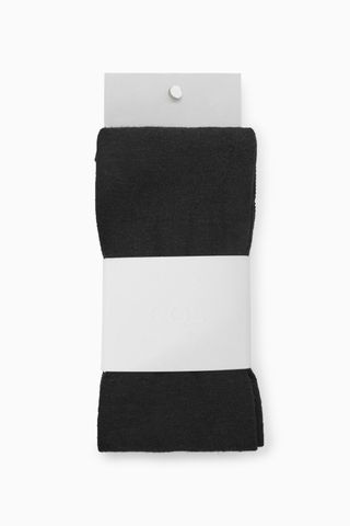 COS + Opaque Wool-Blend Tights