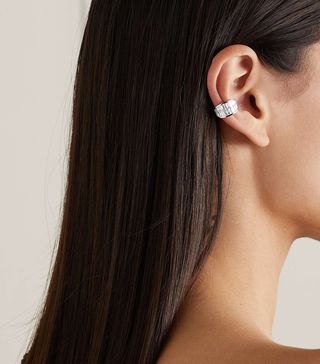 Anita Ko + Galaxy 18-Karat White Gold Diamond Ear Cuff