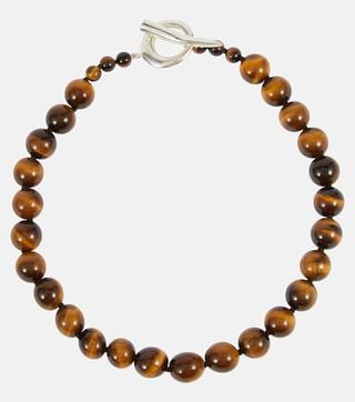 Sophie Buhai + Everyday Boule Sterling Silver Choker With Tiger’s Eye