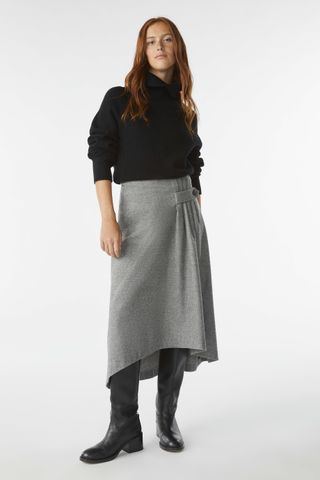 Ba&Sh + Domi Midi Skirt