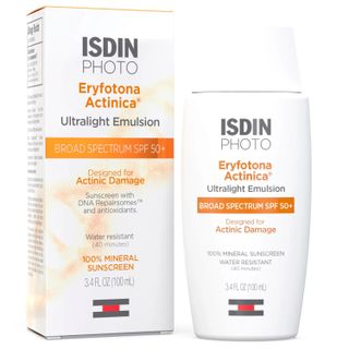 ISDIN + Eryfotona Actinica Daily Lightweight Mineral SPF 50+ Sunscreen