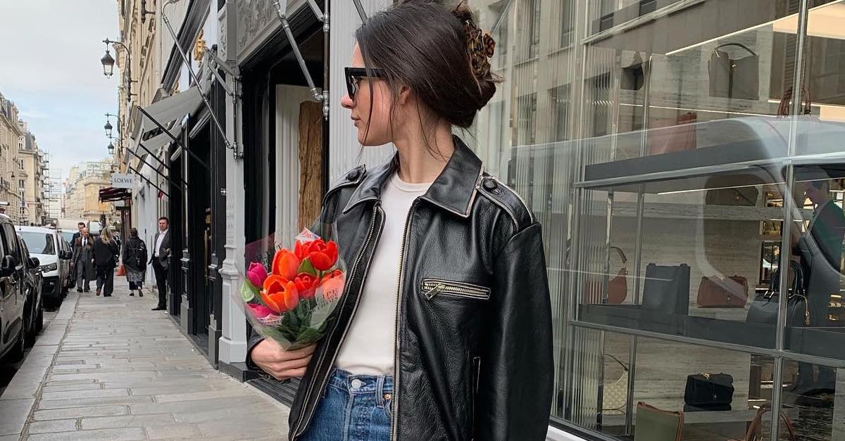 8 French GirlApproved Black-Leather-Jacket Outfit Ideas | Who What Wear 8 French GirlApproved Black-Leather-Jacket Outfit Ideas | Who What Wear