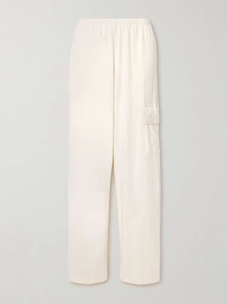 Skin + + Net Sustain Clairo Organic Pima Cotton-Jersey Cargo Pants