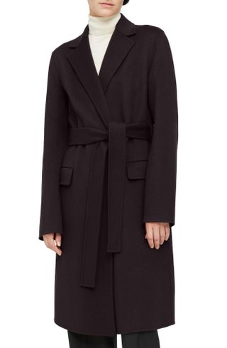 Theory + Wool & Cashmere Wrap Coat
