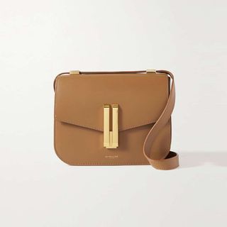 Demellier + + Net Sustain Vancouver Leather Shoulder Bag