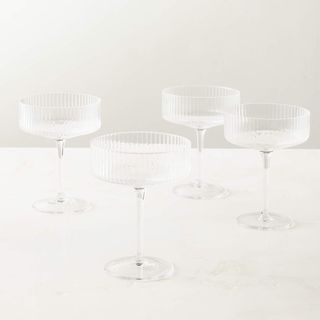 CB2 + Eve Coupe Cocktail Glass Set of 4