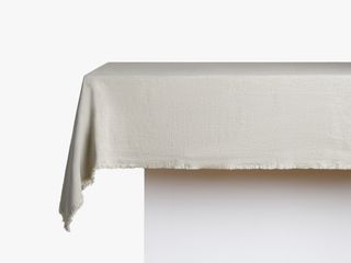 Parachute + Linen Fringe Tablecloth