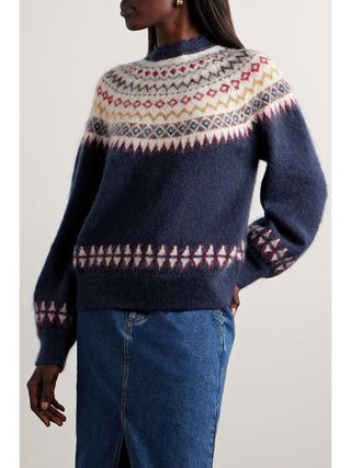 Dôen + Harvest Fair Isle Knitted Sweater