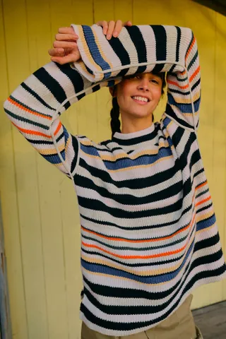 We The Free + Sunny Stripe Pullover