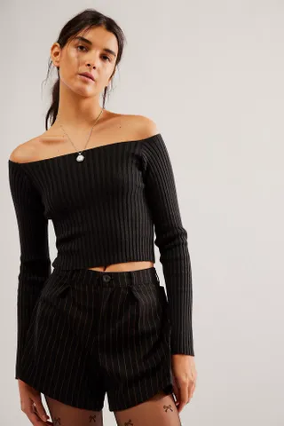 Free People + Madeline Off the Shoulder Sweater