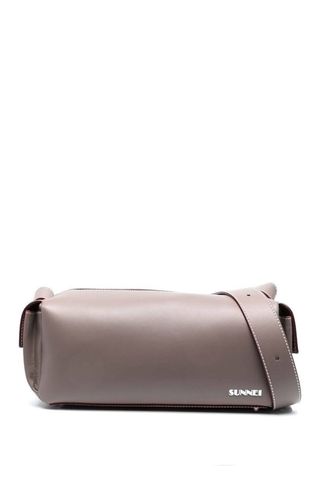Sunnei + Labauletto Leather Shoulder Bag