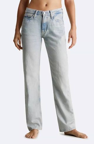 Calvin Klein + Straight Fit Jeans