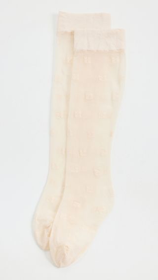 Ganni + Butterfly Lace Socks