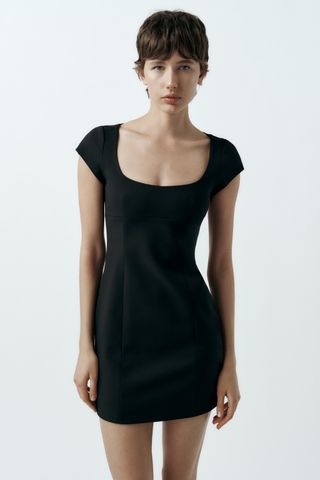 Zara + Short Fitted Dresses