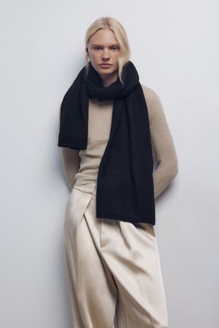 Zara + Knit Scarf