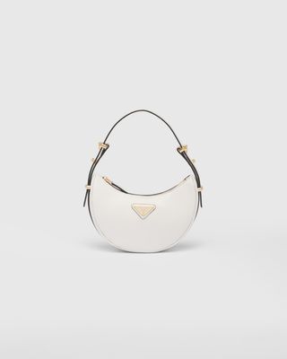 Prada + Arqué Leather Mini Shoulder Bag