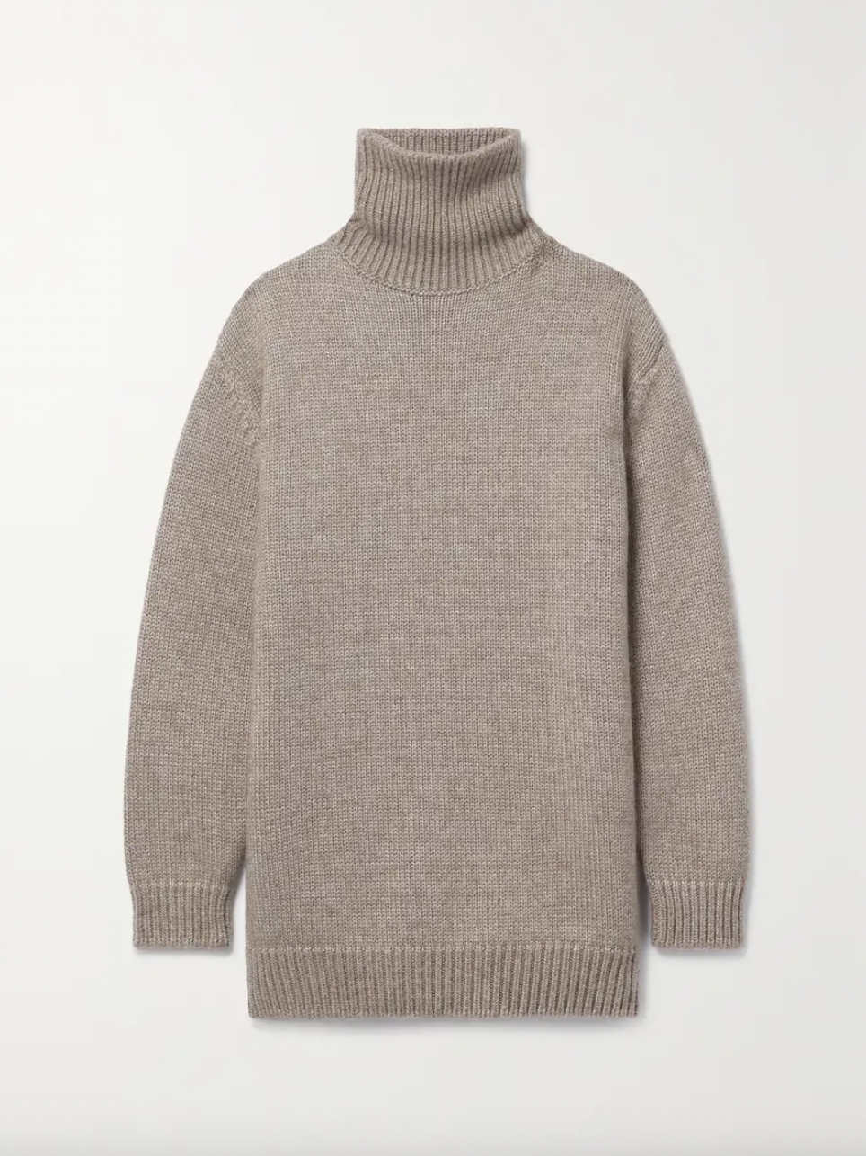 The Row + Elu Oversized Alpaca and Silk-Blend Turtleneck Sweater