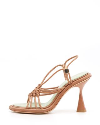 Luis Onofre + Braided Sandals-In-Camel