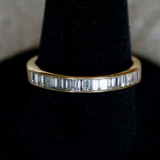 Tiffany & Co. + 18k Gold Diamond Band Ring