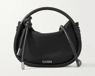 Ganni + Mini Recycled Shell Shoulder Bag