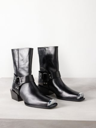Aeyde + Wayne 30 Leather Ankle Boots