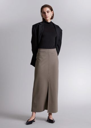 & Other Stories + Pencil Maxi Skirt