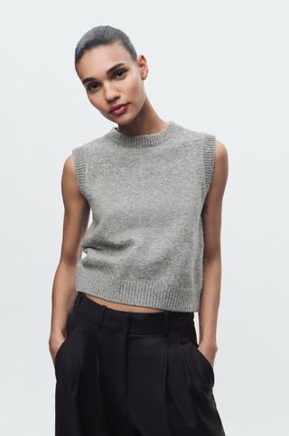 Zara + Soft Knit Vest
