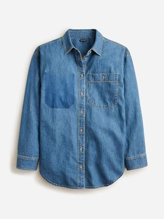 J.Crew + Relaxed Chambray Shirt