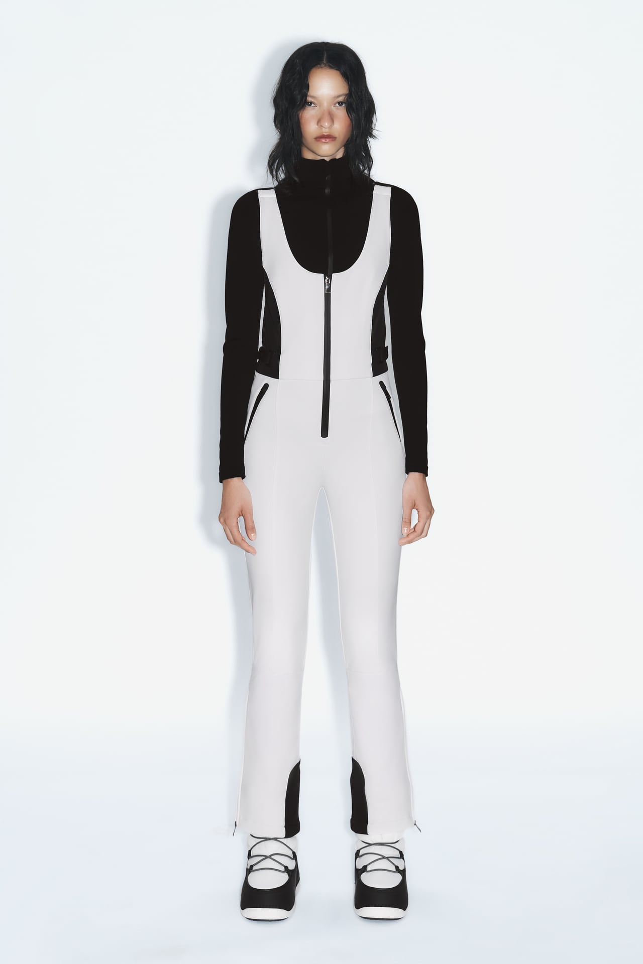 Zara + Recco Technology Flared Jumpsuit