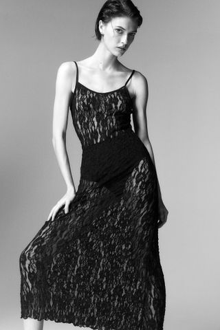 H&M + Lace Slip Dress