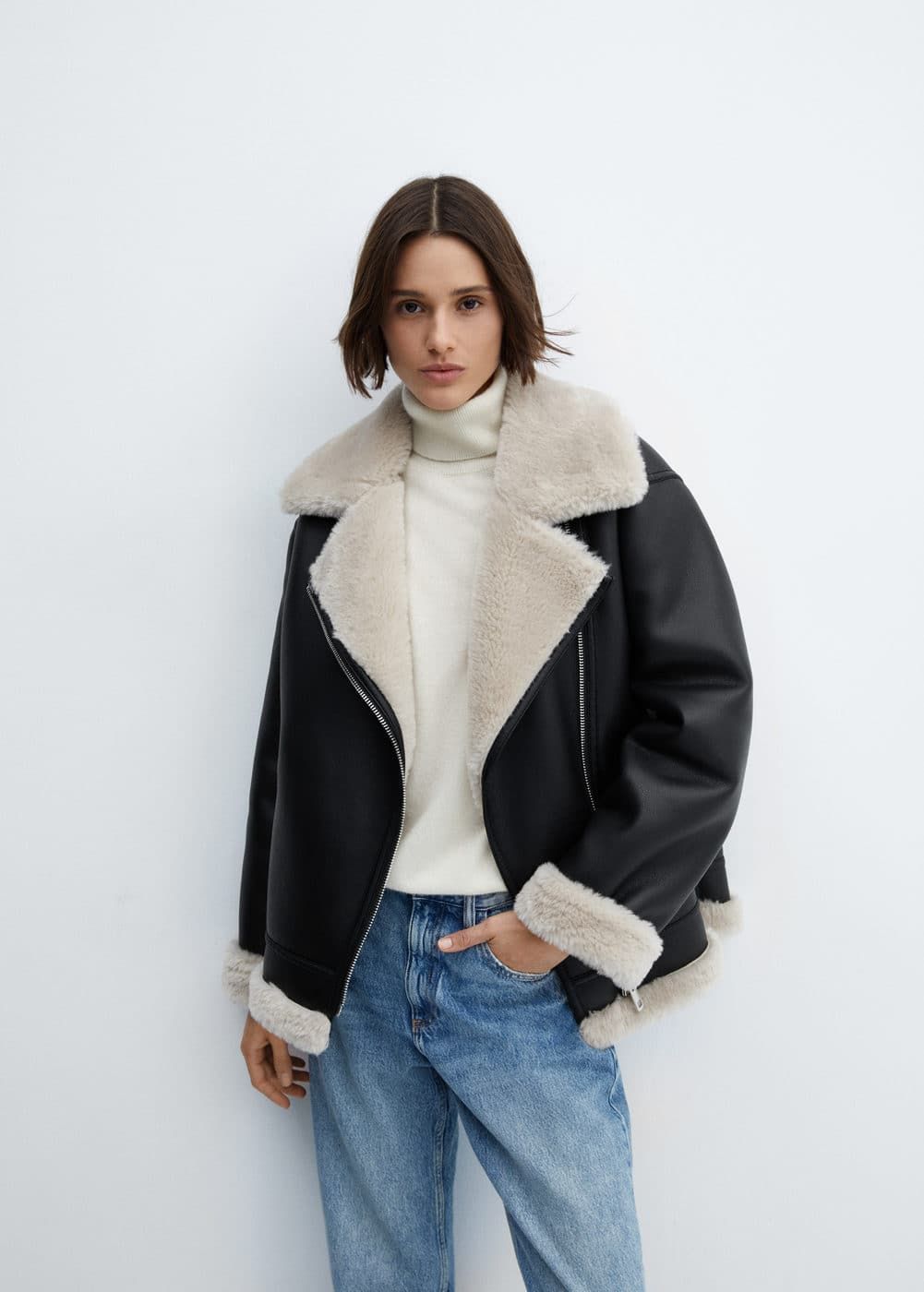 The One Winter Jacket Trend French and Spanish Women Love | Who What Wear