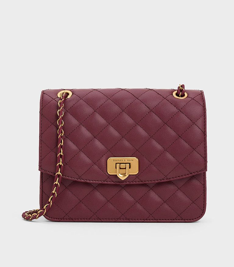Quilted Effect Handbag