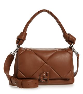 Cole Haan + Quilted Leather Shoulder Bag