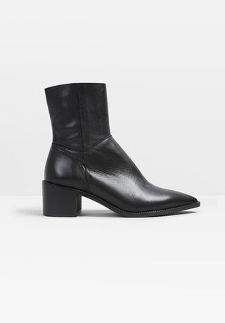 Hush + Taylah Leather Ankle Boot
