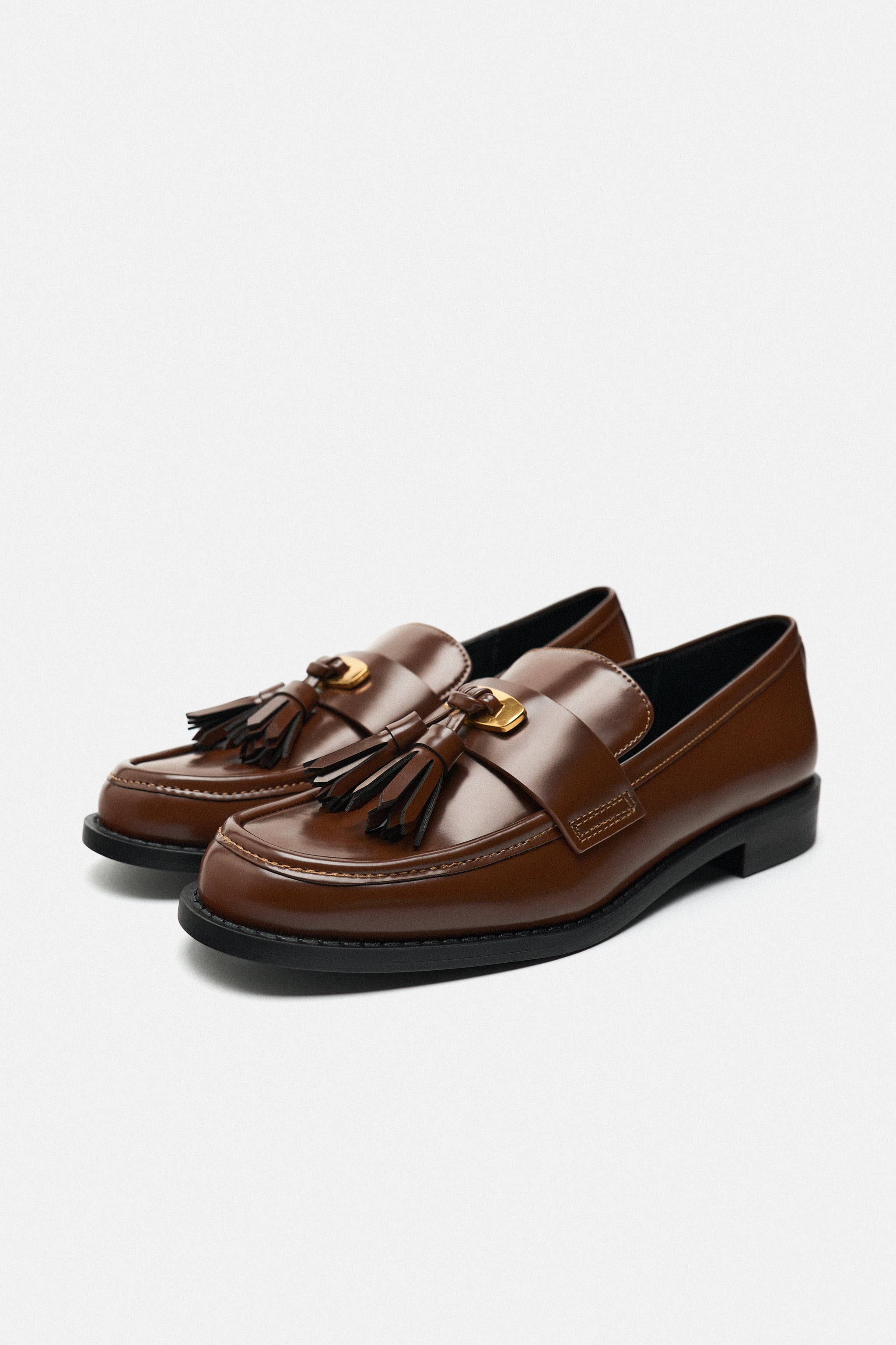 Zara + Tassel Loafers