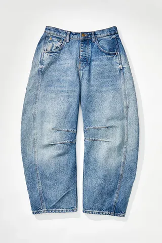We the Free + Lucky You Mid-Rise Barrel Jeans