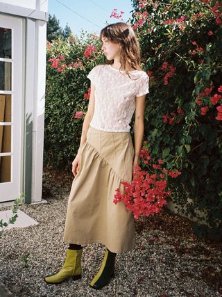 Lisa Says Gah + Maeve Midi Skirt