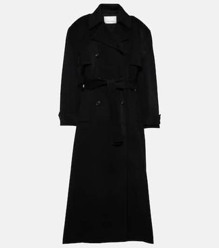 The Frankie Shop + Nikola Wool and Cashmere Trench Coat