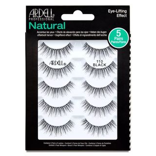 Ardell + Natural #110 Black False Eyelashes Multipack