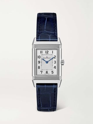 Jaeger-LeCoultre + Reverso Classic Small Hand-Wound 21mm Stainless Steel and Alligator Watch