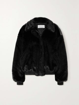 The Frankie Shop + Pam Faux Fur Coat