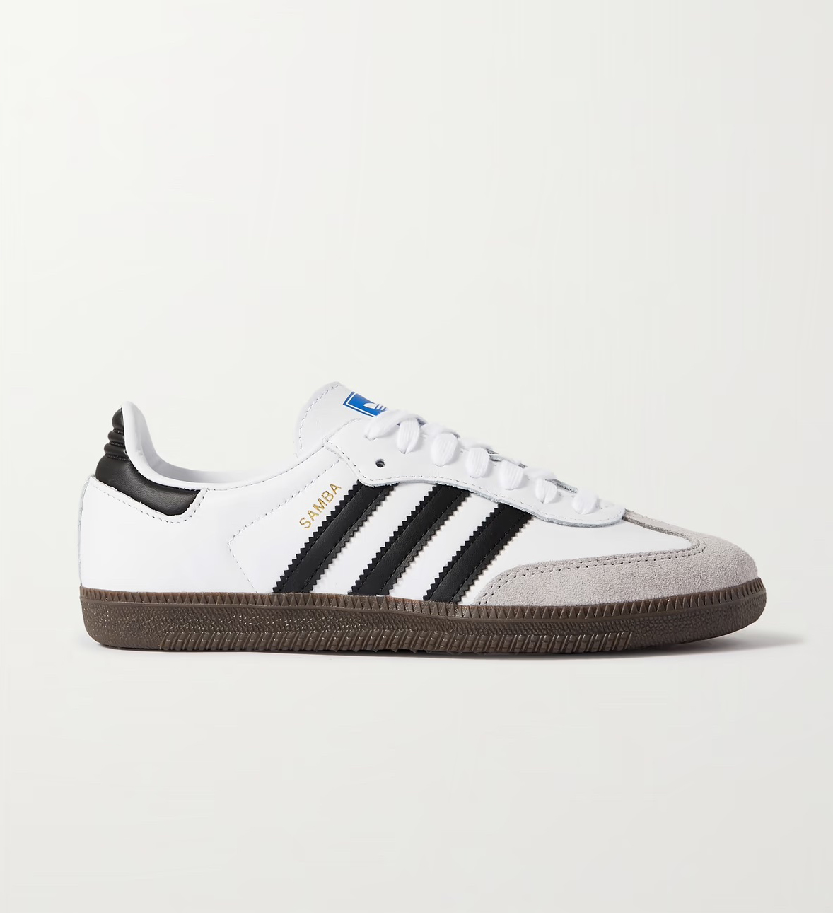 Adidas Originals + Samba OG Leather-based fully and Suede Sneakers